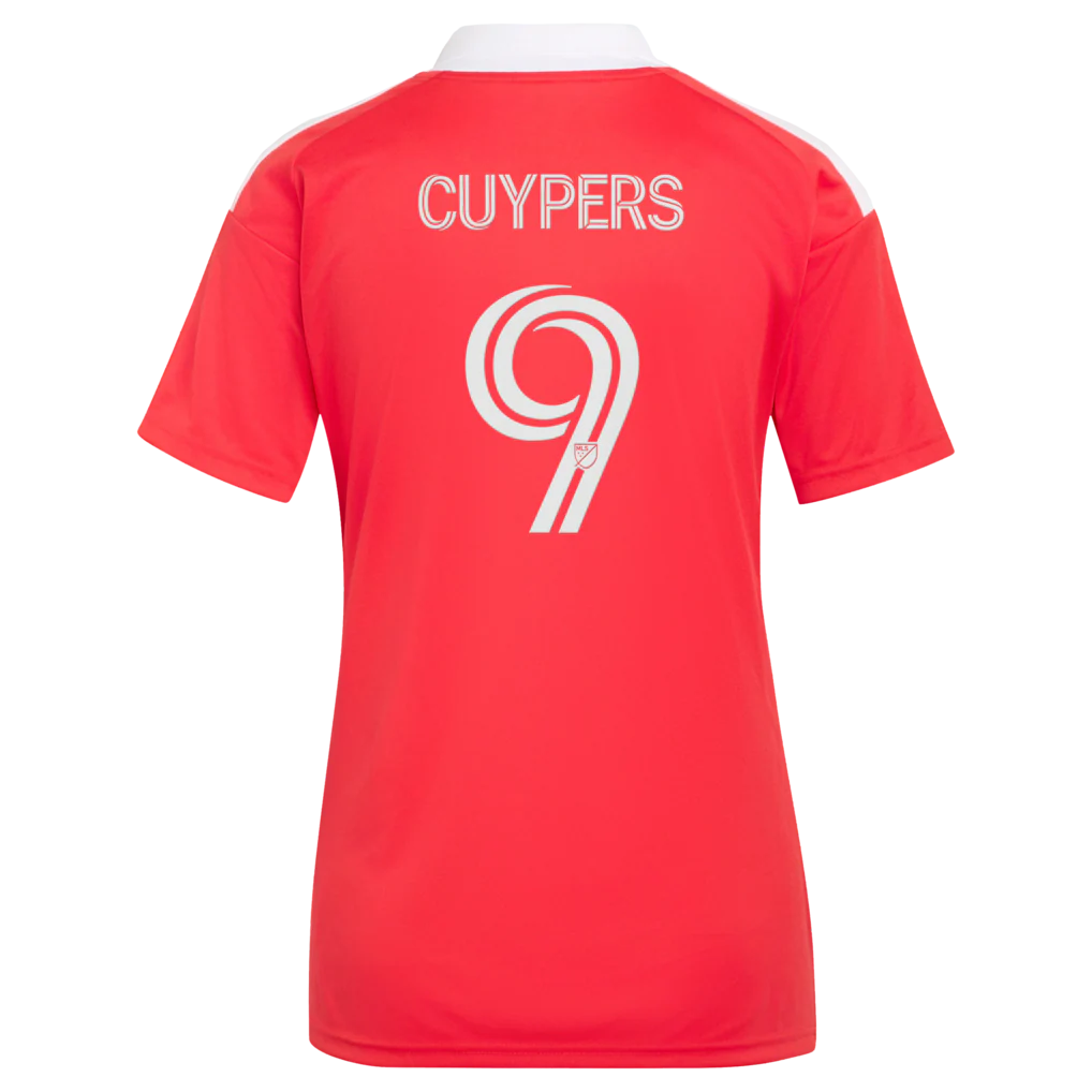 Hugo Cuypers Chicago Fire adidas Women's 2026 Forever Red Replica Jersey - Red
