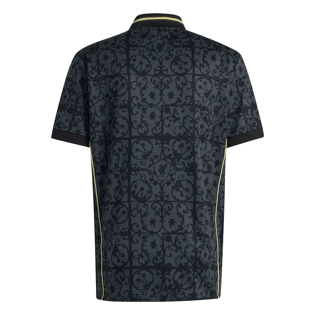 Liverpool adidas Unisex Lifestyler Fashion Jersey - Gray
