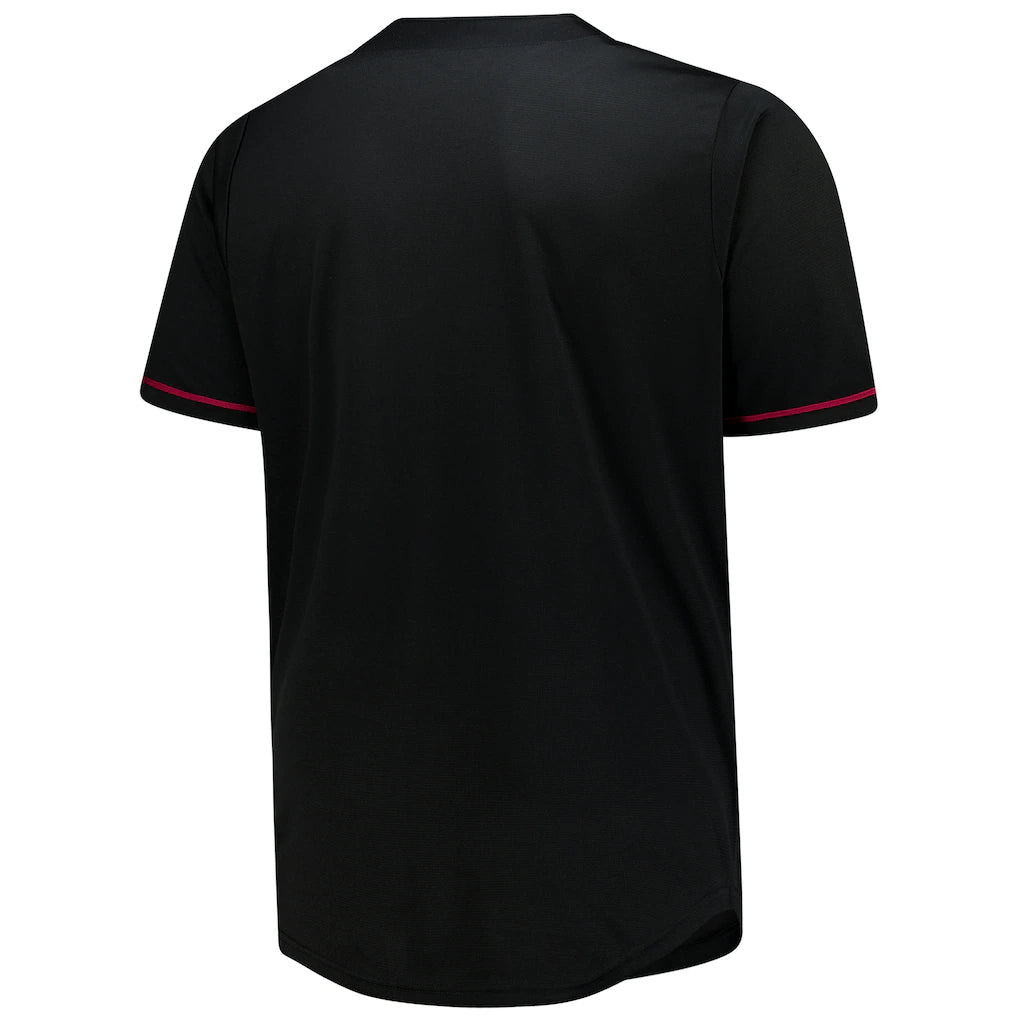 Cleveland Cavaliers Fanatics Big & Tall Pop Full-Button Jersey - Black