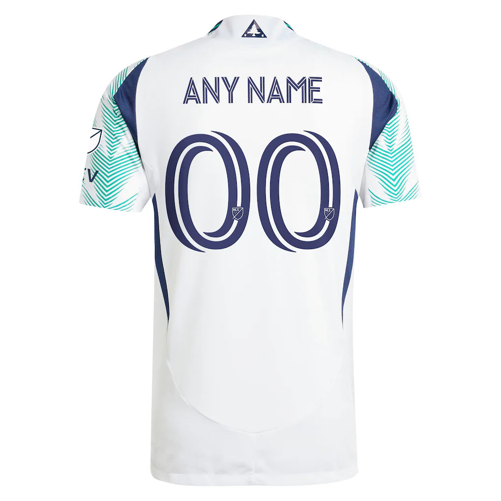 New England Revolution adidas 2025 Eastern White Pine x Flag of New England Authentic Custom Jersey - White