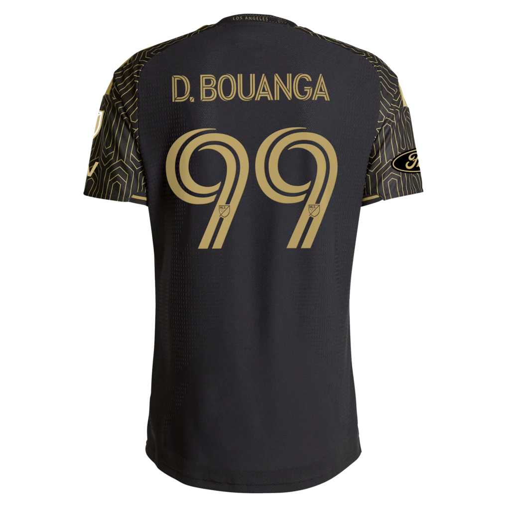 Denis Bouanga LAFC adidas 2026 2026 Primary Kit On-Field Authentic Patch Jersey - Black