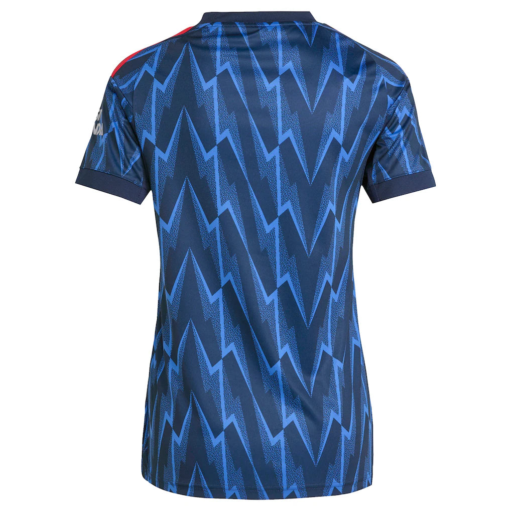 Arsenal adidas Women's 2025/26 Away Replica Jersey - Blue