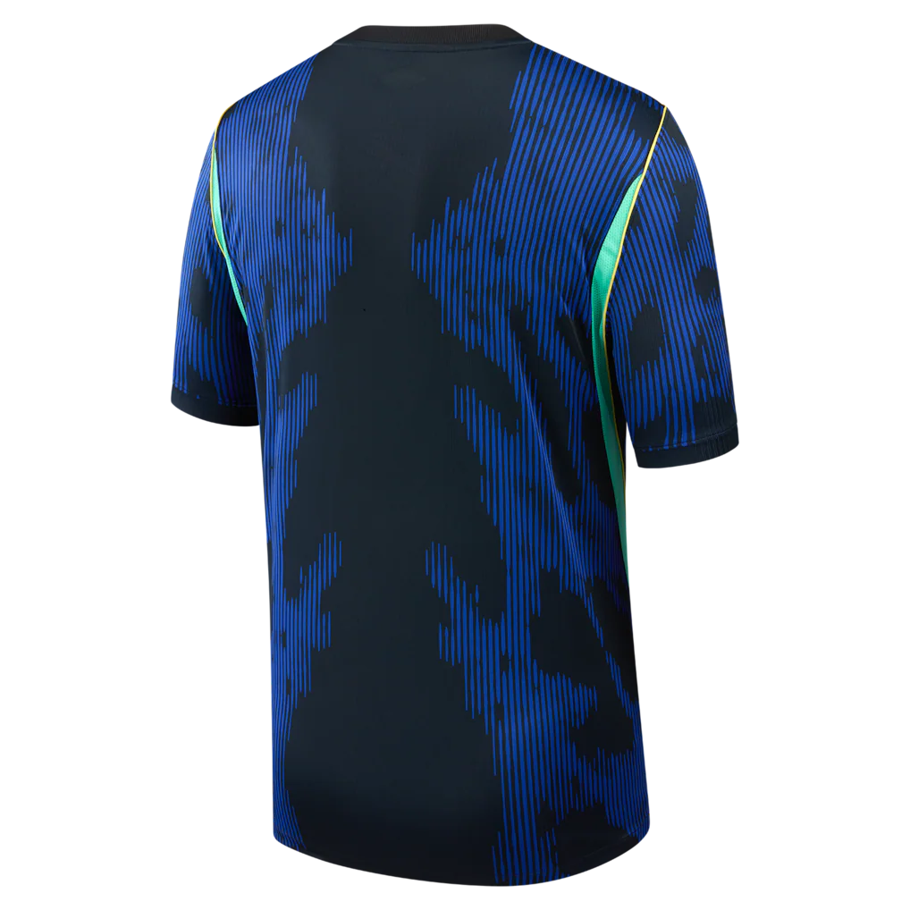 Brazil National Team Jordan Brand Youth 2026 Away Stadium Replica Jersey - Blue