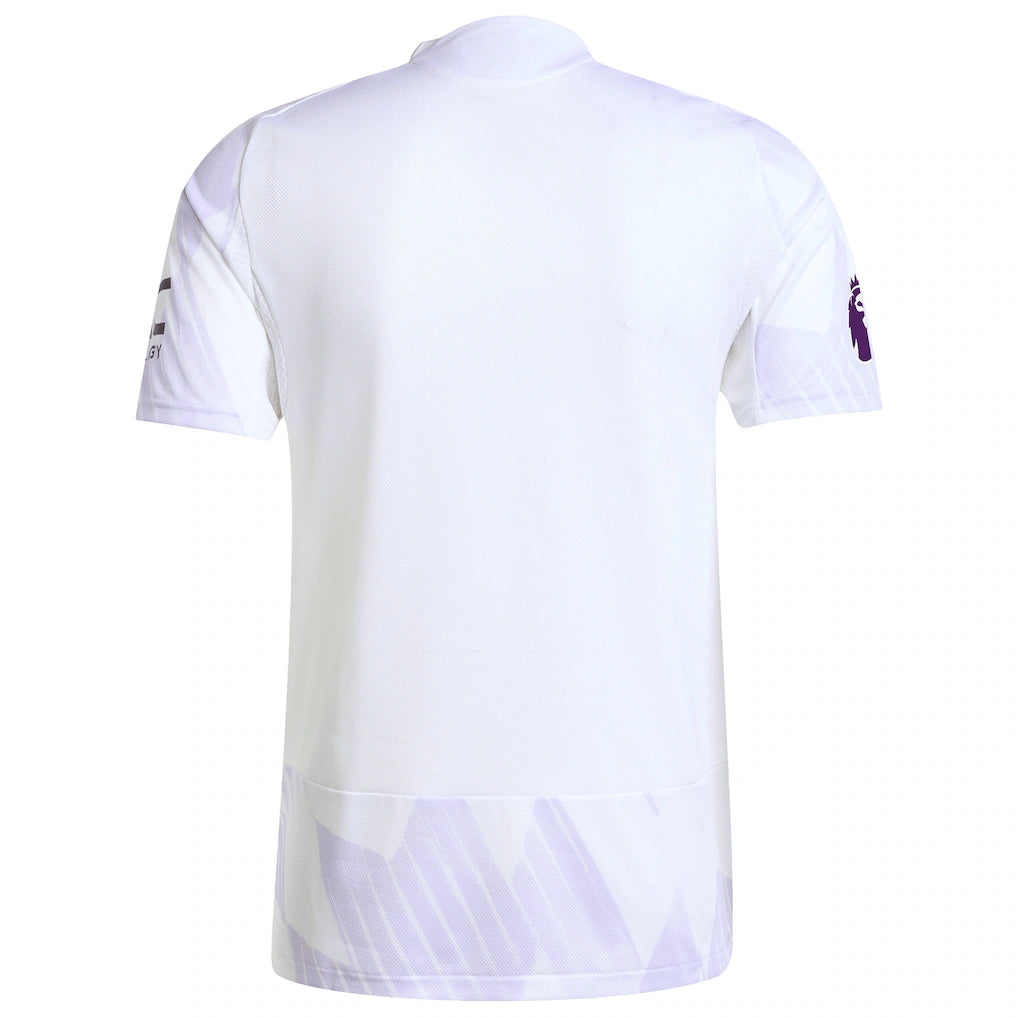 Manchester United adidas 2025/26 Away Authentic Jersey - White