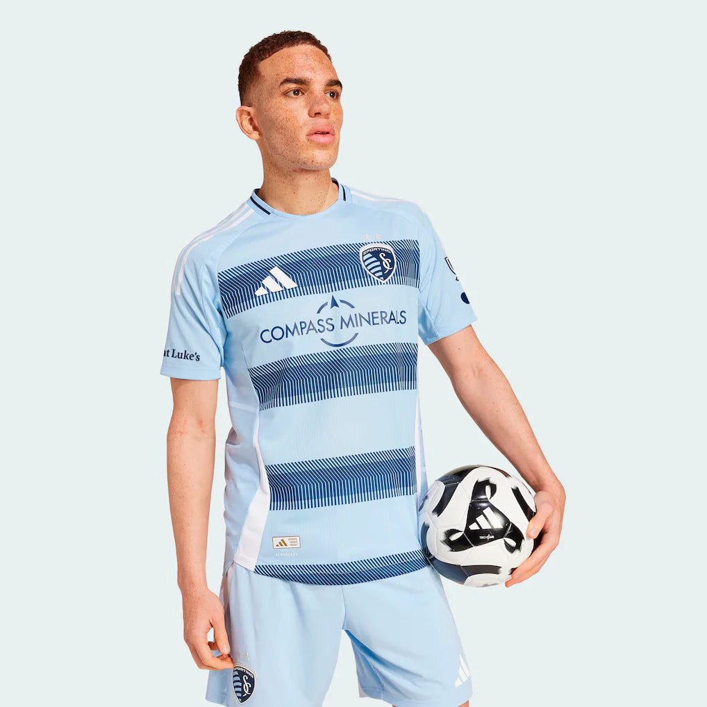 Sporting Kansas City adidas 2025 One KC On-Field Authentic Jersey - Light Blue