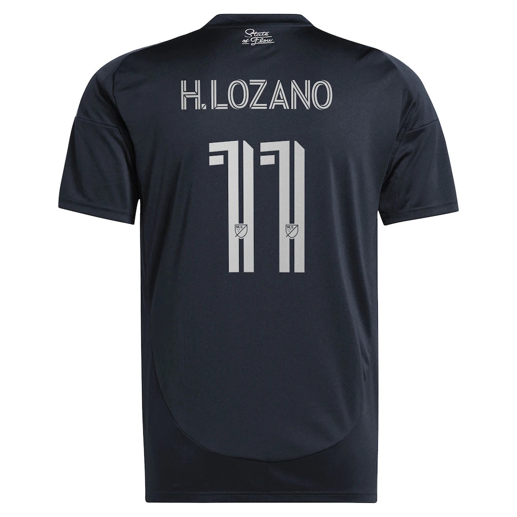 Hirving Lozano San Diego FC adidas Youth 2025 State of Flow Replica Player Jersey - Navy