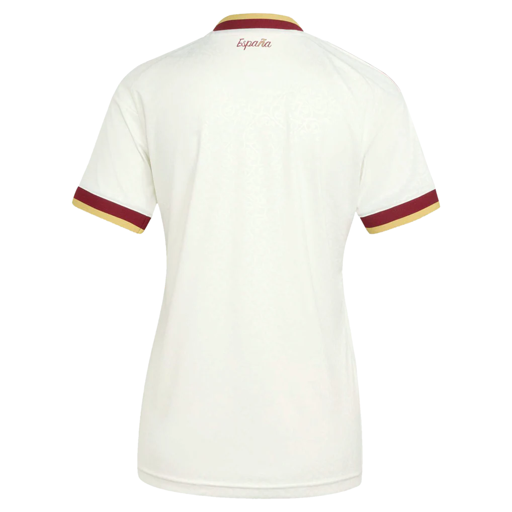 Spain National Team adidas Women's 2026 Away Replica Jersey - White