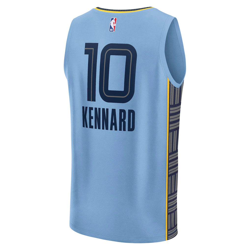Luke Kennard Memphis Grizzlies Fanatics Fast Break Replica Player Jersey - Statement Edition - Light Blue