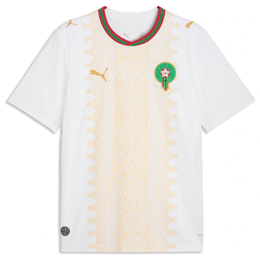 Morocco National Team Puma 2026 Away Replica Jersey - White