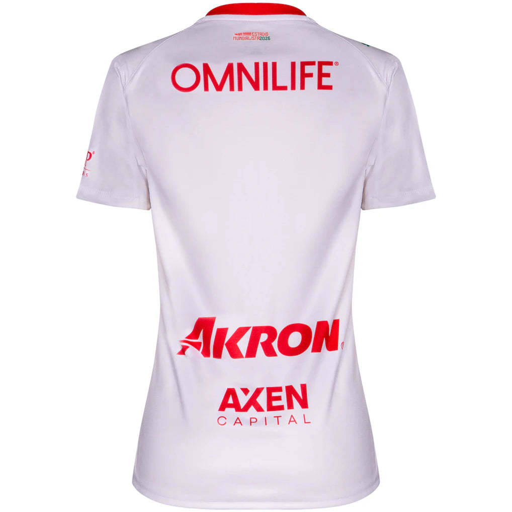 Chivas Puma Women's 2025/26 Away  Replica Jersey - White