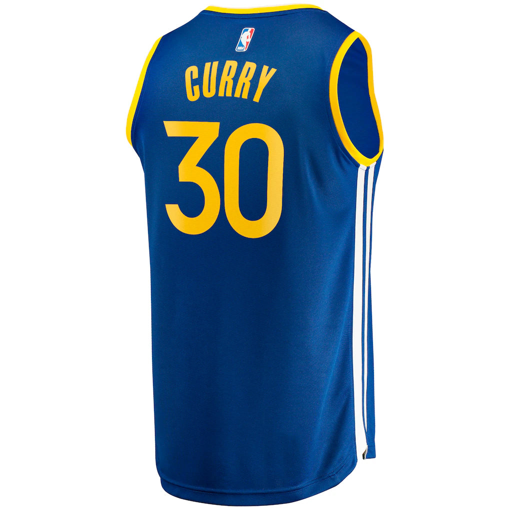 Stephen Curry Golden State Warriors Fanatics Big & Tall Fast Break Player Jersey - Royal - Icon Edition