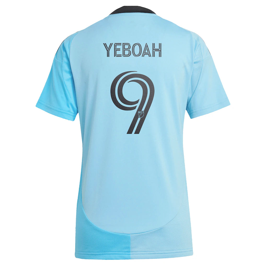 Kelvin Yeboah Minnesota United FC adidas Women's 2025 CONVERGENCE Replica Player Jersey - Blue
