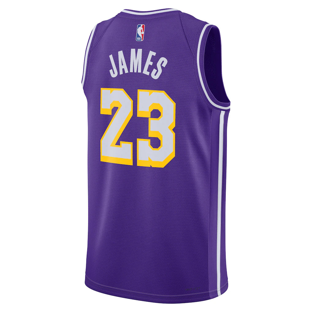 LeBron James Los Angeles Lakers Jordan Brand Unisex  Swingman Jersey - Statement Edition - Purple