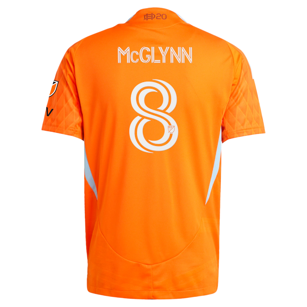 Jack McGlynn Houston Dynamo FC adidas 2025 Season 20 On-Field Authentic Jersey - Orange
