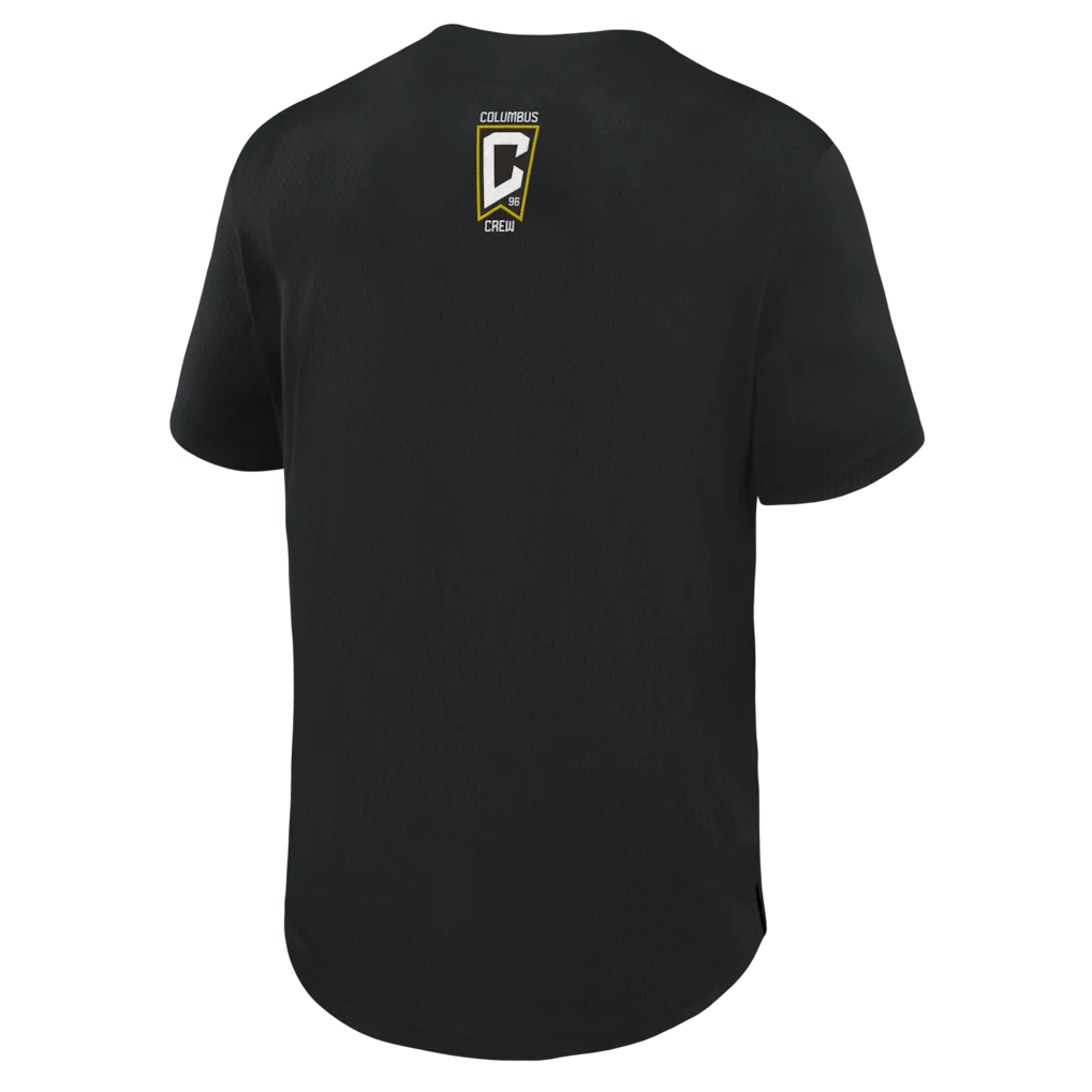 Columbus Crew Fanatics Maximum Intensity Button-Up Jersey  - Black