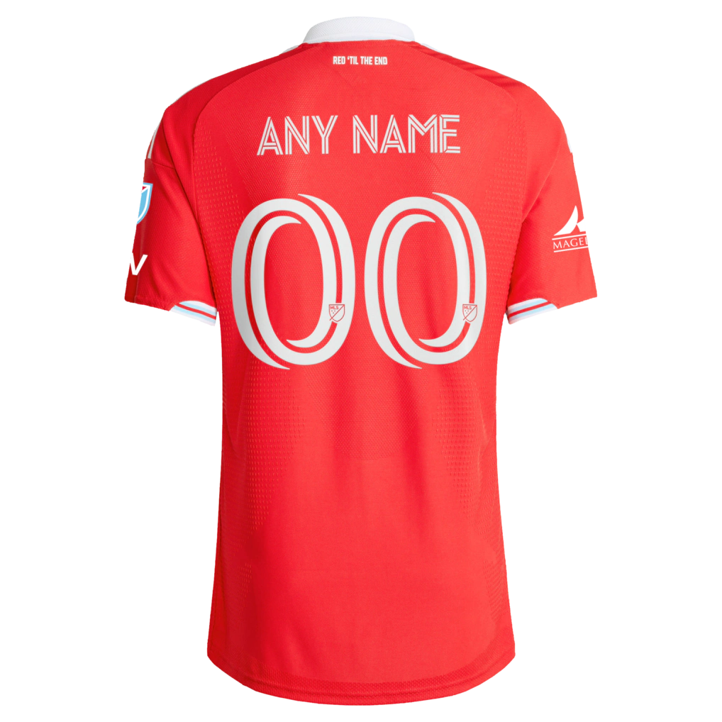 Chicago Fire adidas 2026 Forever Red On-Field Authentic Patch Custom Jersey - Red