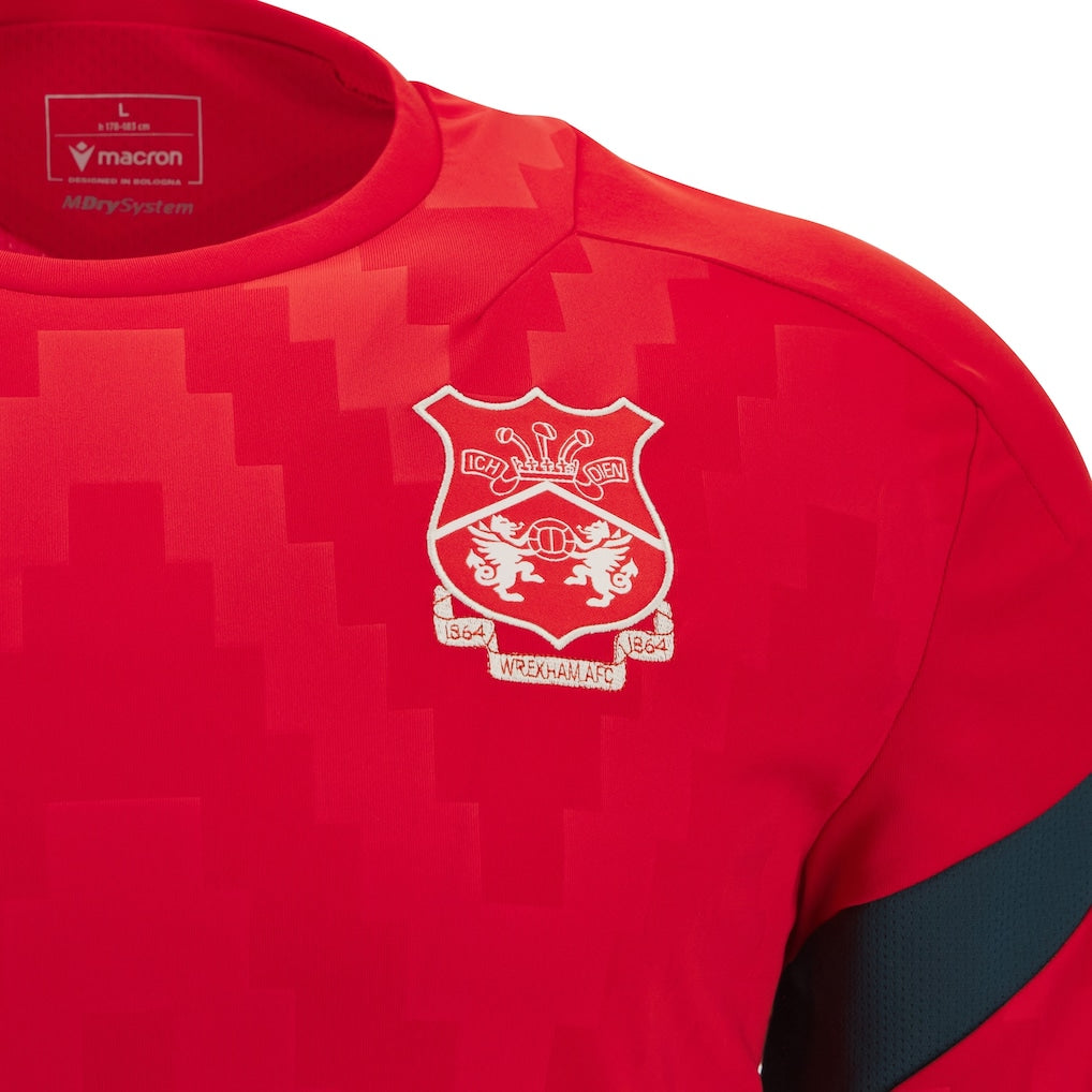 Wrexham Macron Training Top - Red
