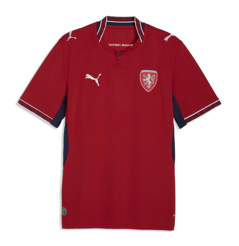 Czech Republic National Team Puma 2026 Home Replica Jersey - Red