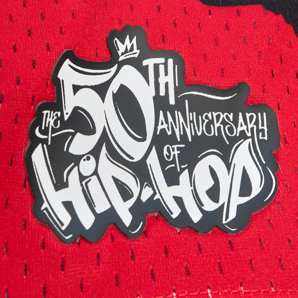 Chicago Bulls Mitchell & Ness x Tats Cru Hardwood Classics Fashion Jersey - Red