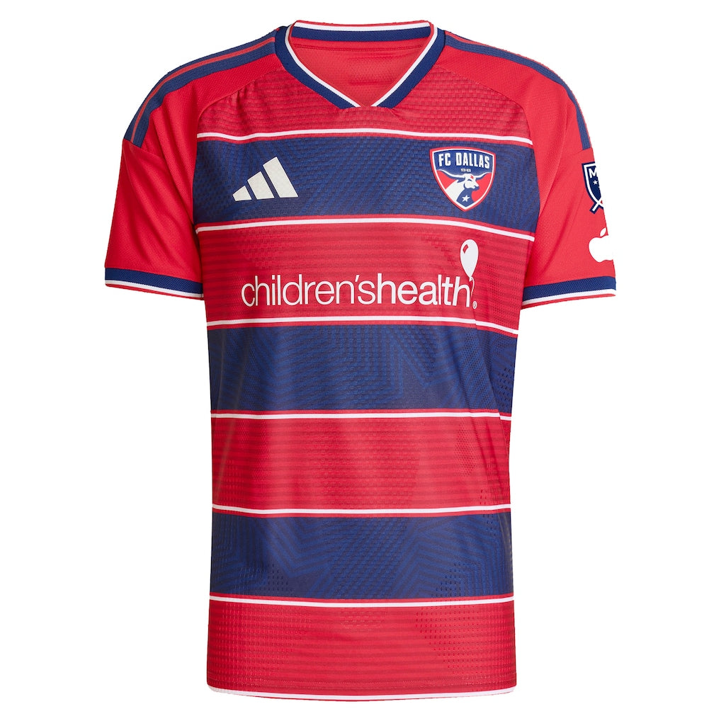 FC Dallas adidas 2026 DNA Kit On-Field Authentic Patch Jersey - Red