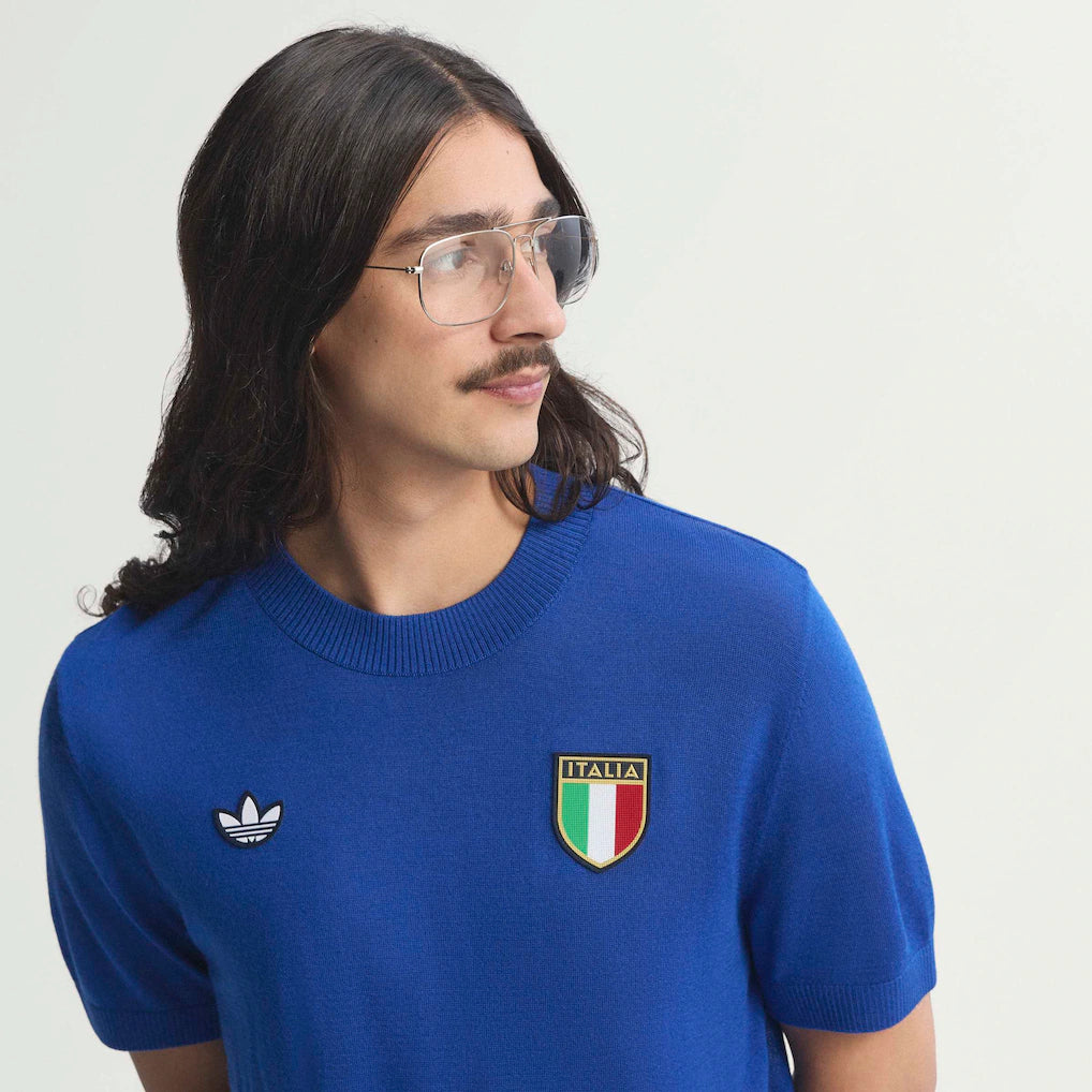 Italy National Team adidas 1970s Fashion Jersey - Blue