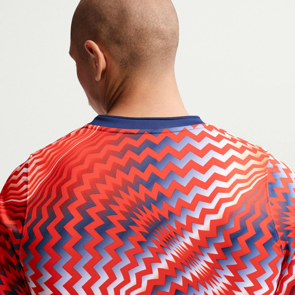 Norway National Team Nike 2026 Academy Pro Pre-Match Top - Orange