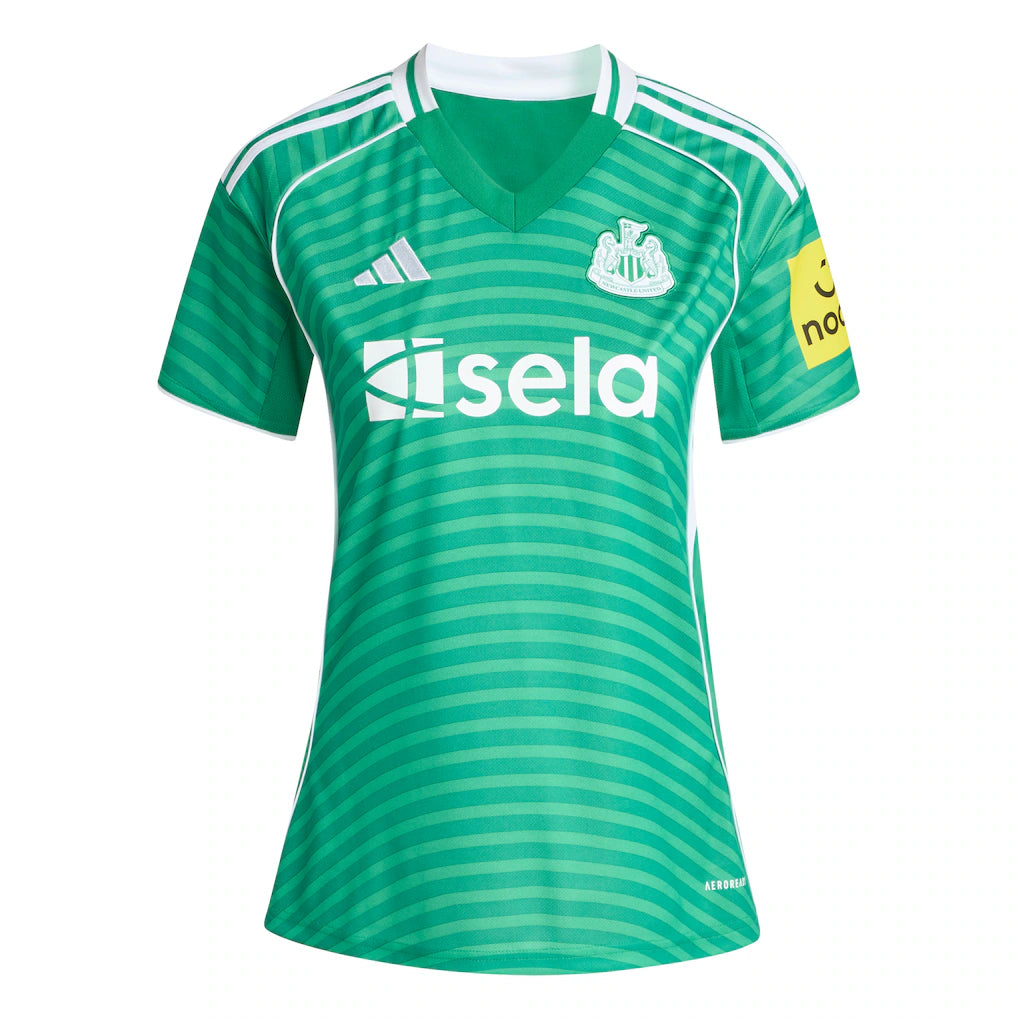 Newcastle United adidas Women's 2025/26 Away Replica Jersey - Green