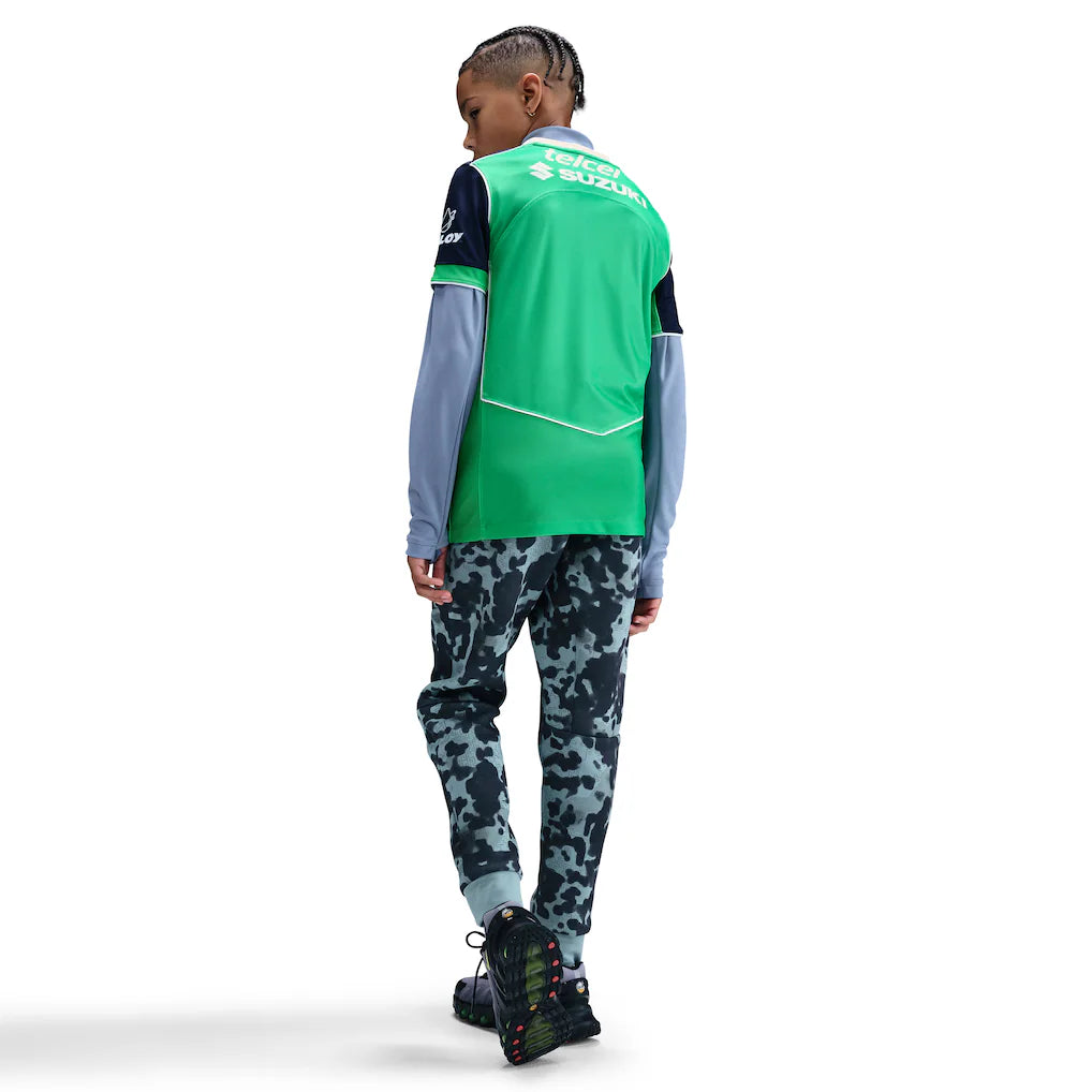 Pumas Nike Youth 2025/26 Third Replica Jersey - Green