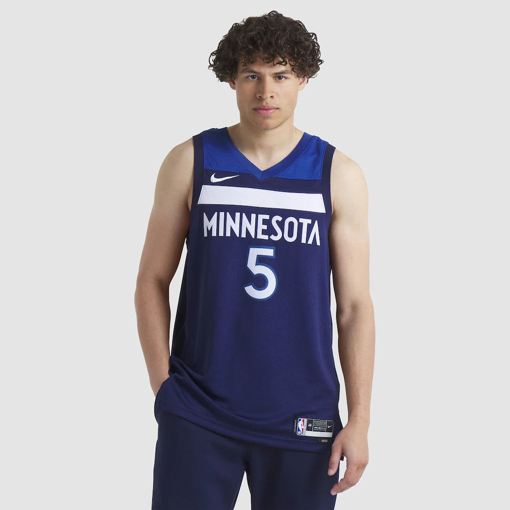 Anthony Edwards Minnesota Timberwolves Nike Unisex Swingman Jersey - Icon Edition - Navy