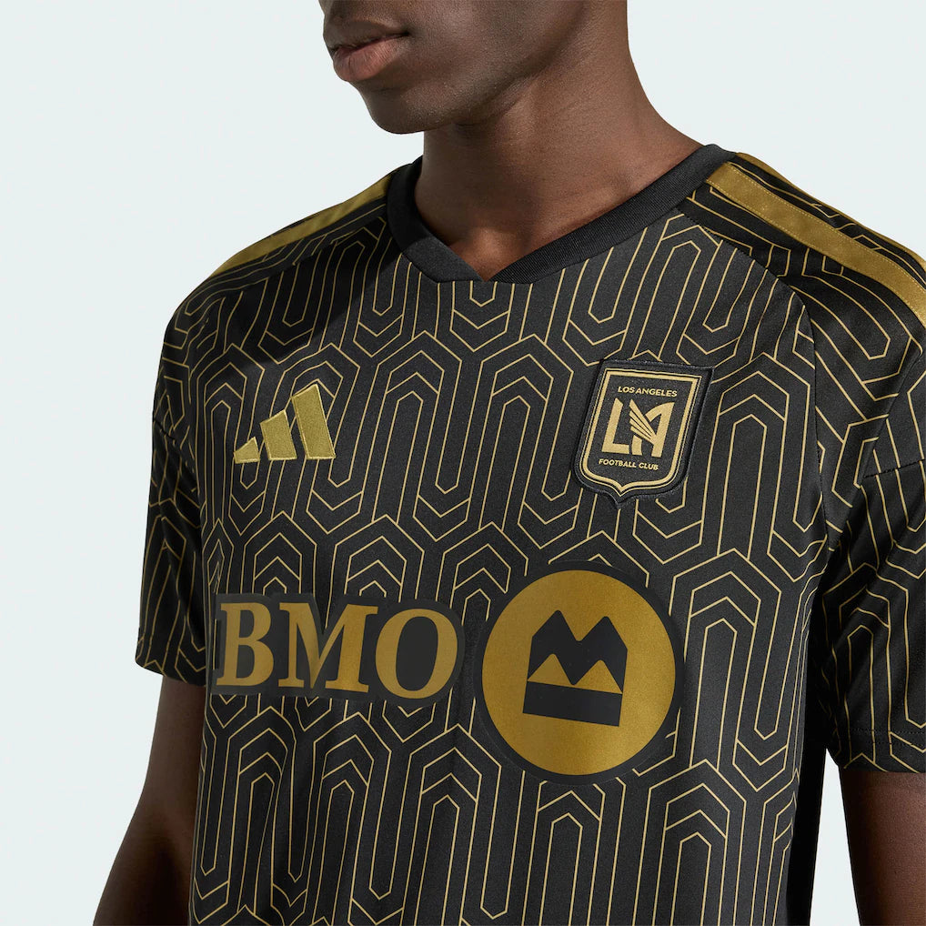LAFC adidas 2026 Primary Kit Replica Jersey - Black
