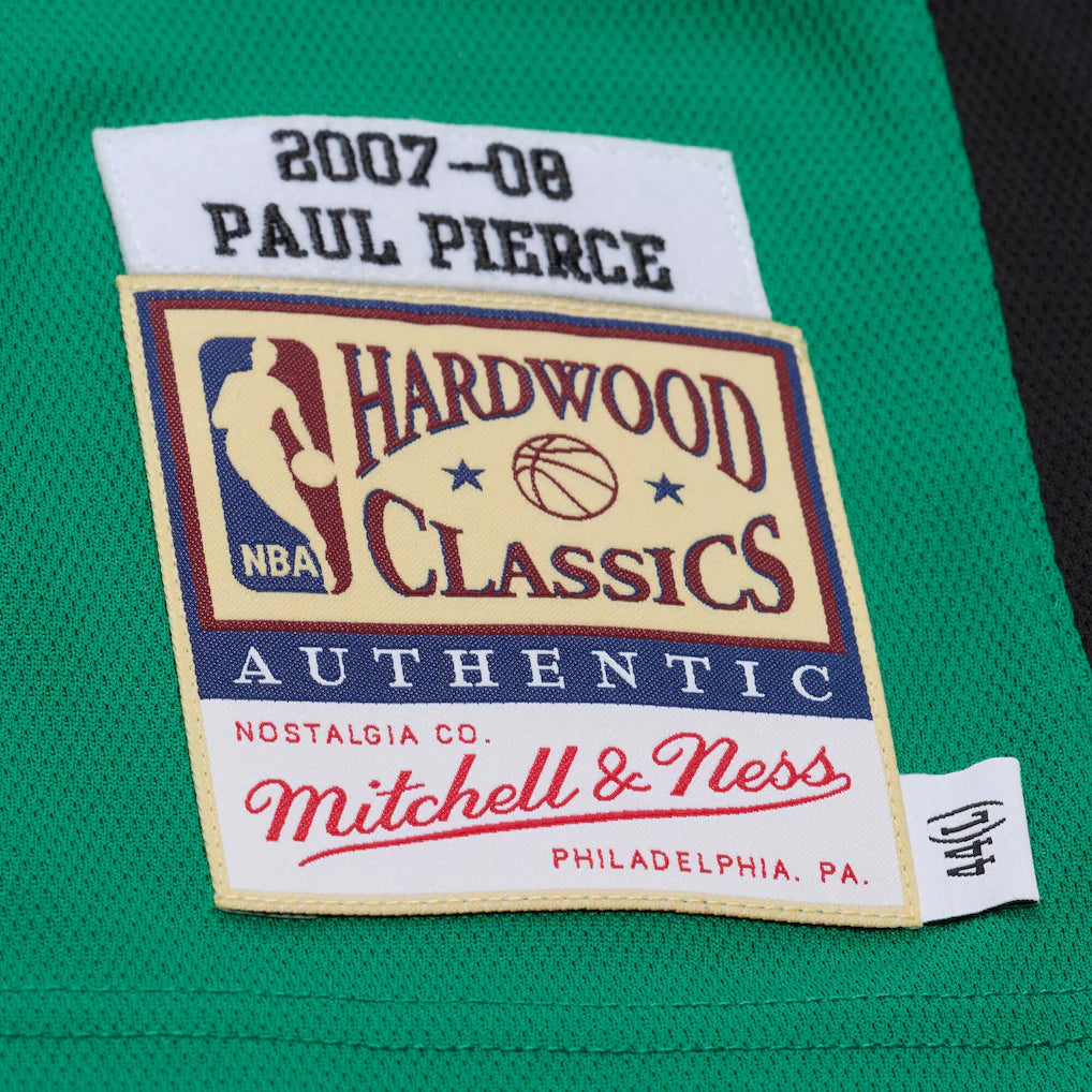 Paul Pierce Boston Celtics Mitchell & Ness 2007-08 Hardwood Classics Authentic Jersey - Kelly Green