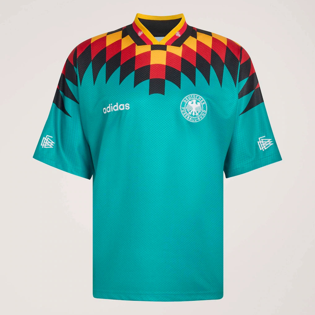 Germany National Team adidas 1994 Away Bringback Jersey - Green
