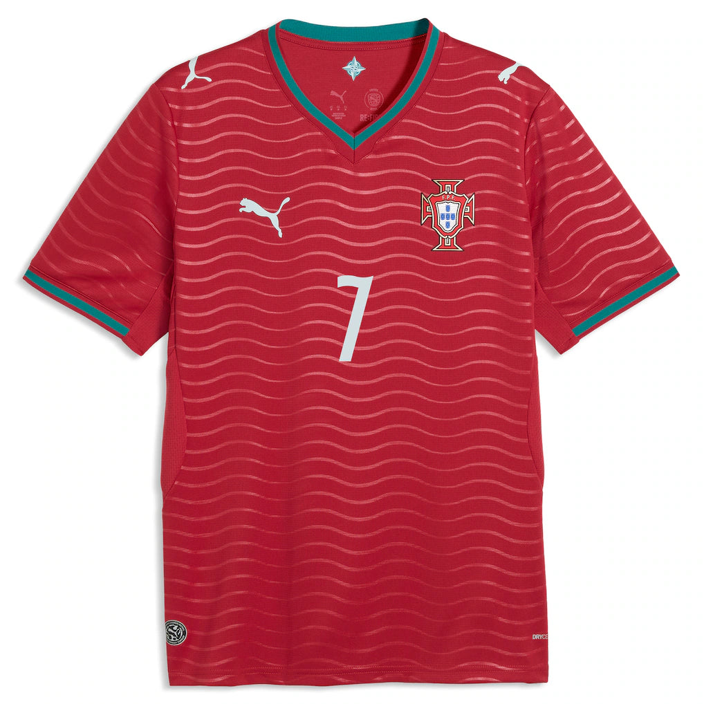Cristiano Ronaldo Portugal National Team Puma 2026 Home Replica Jersey - Red