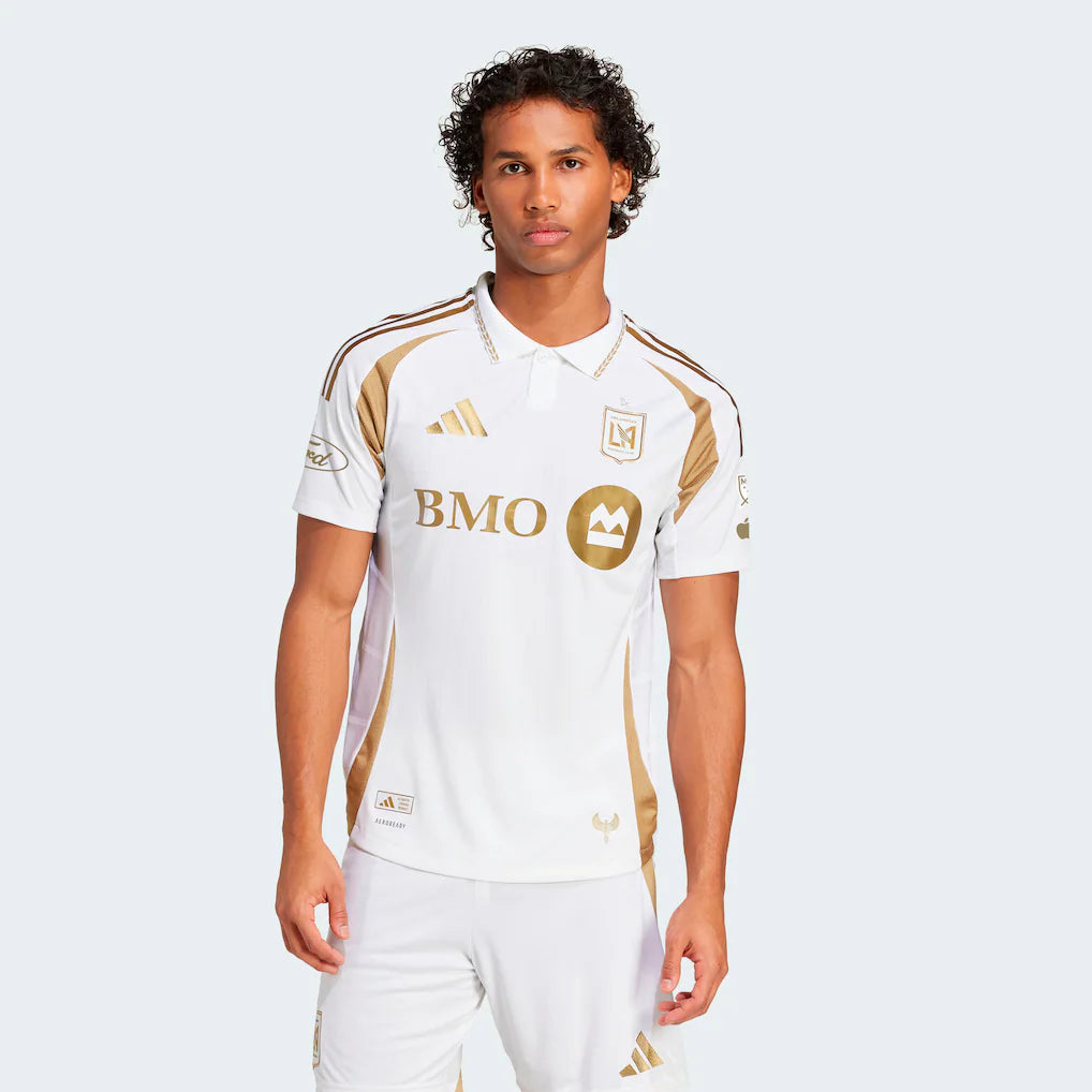 LAFC adidas 2025 Secondary Authentic Jersey - White