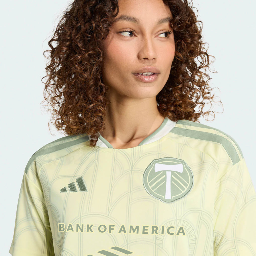 Portland Timbers adidas Women's 2026 Civic Stadium Kit Replica Jersey - Yellow