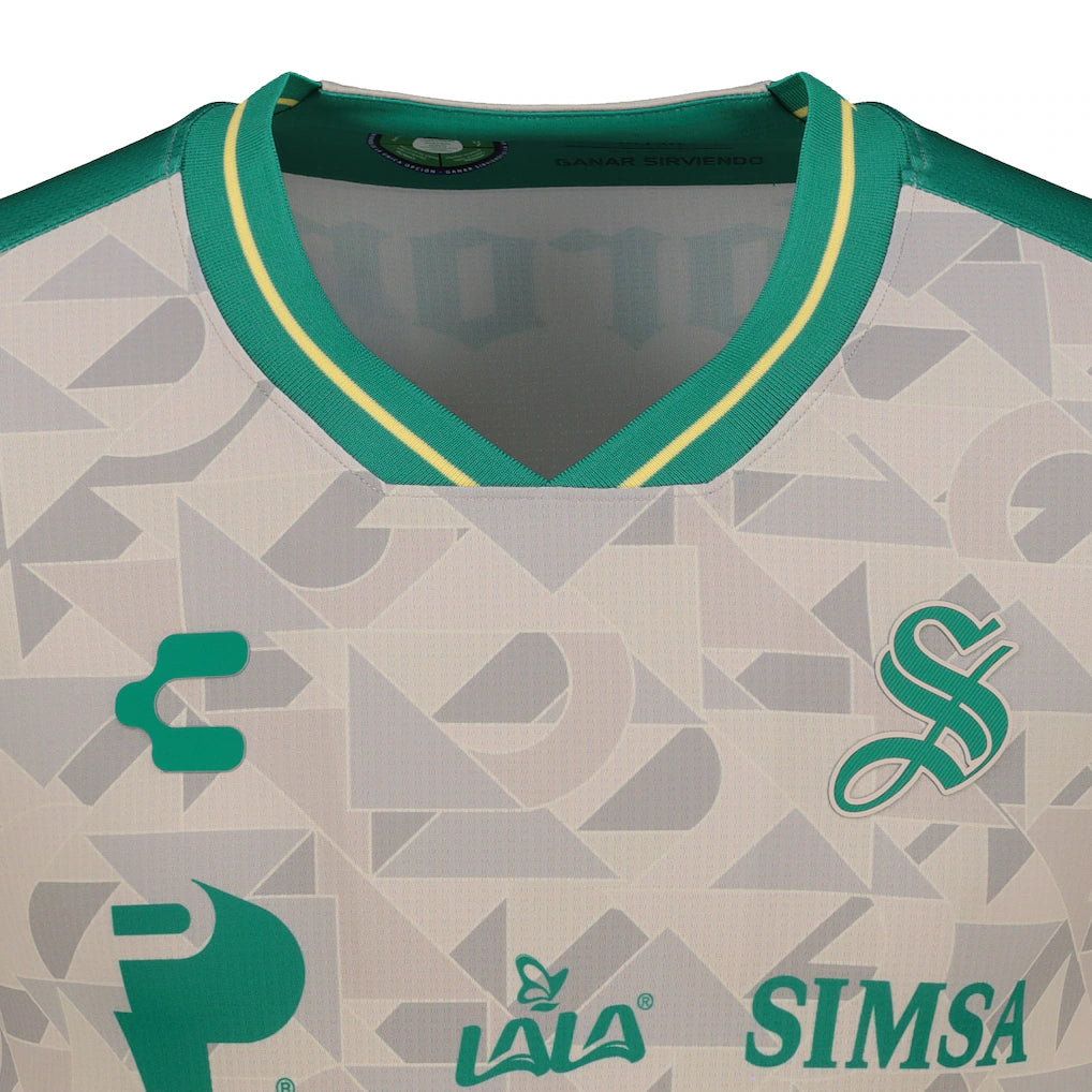 Santos Laguna Charly 2025/26 Away Authentic Jersey - Tan