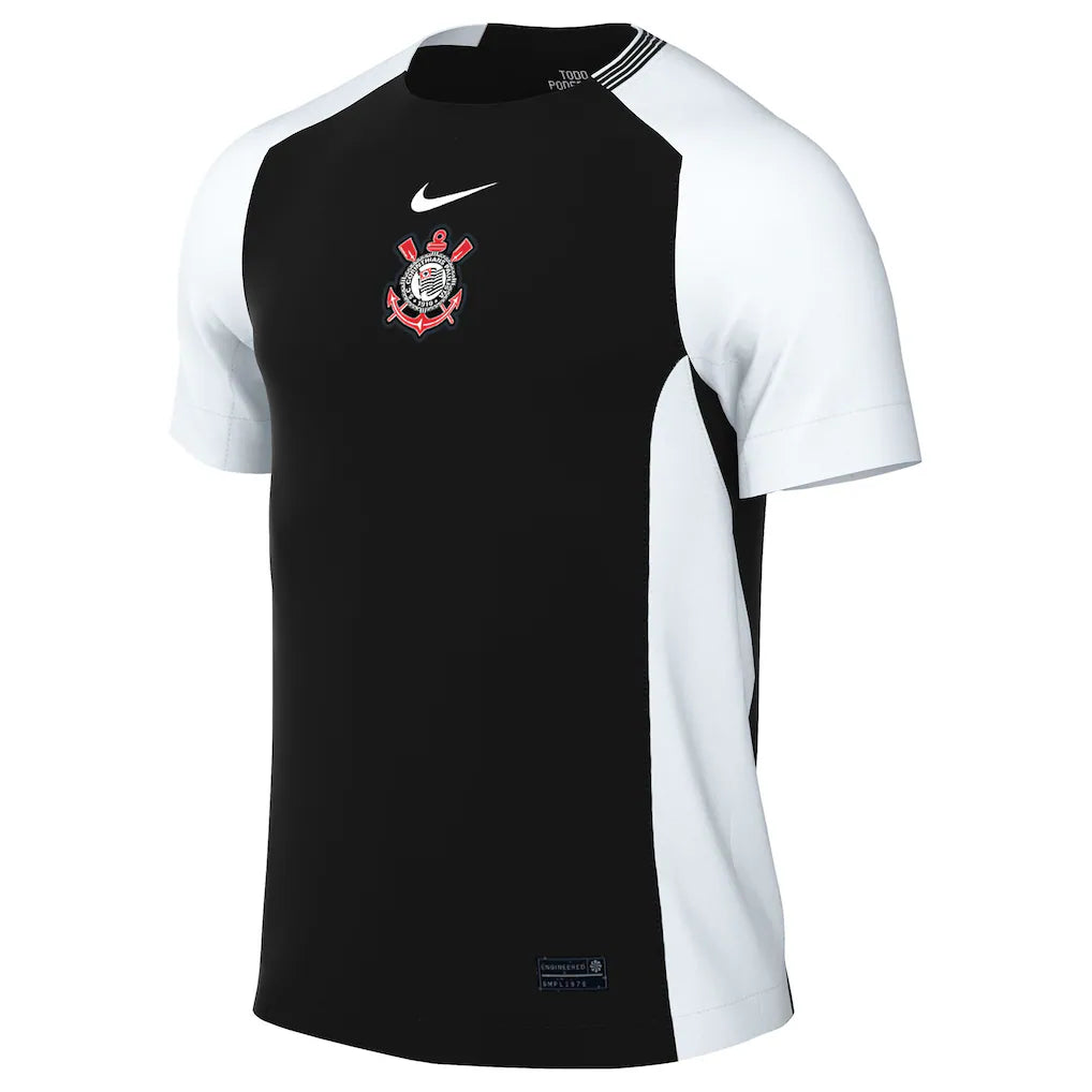 Corinthians Nike 2025/26 Away Replica Jersey - Black