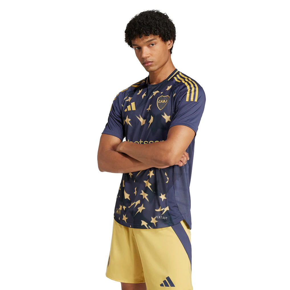 Boca Juniors adidas 2024/25 Third Authentic Jersey - Navy
