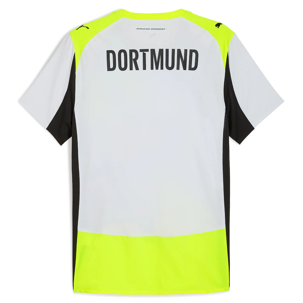 Borussia Dortmund Puma 2025/26 Away Authentic Jersey - Gray