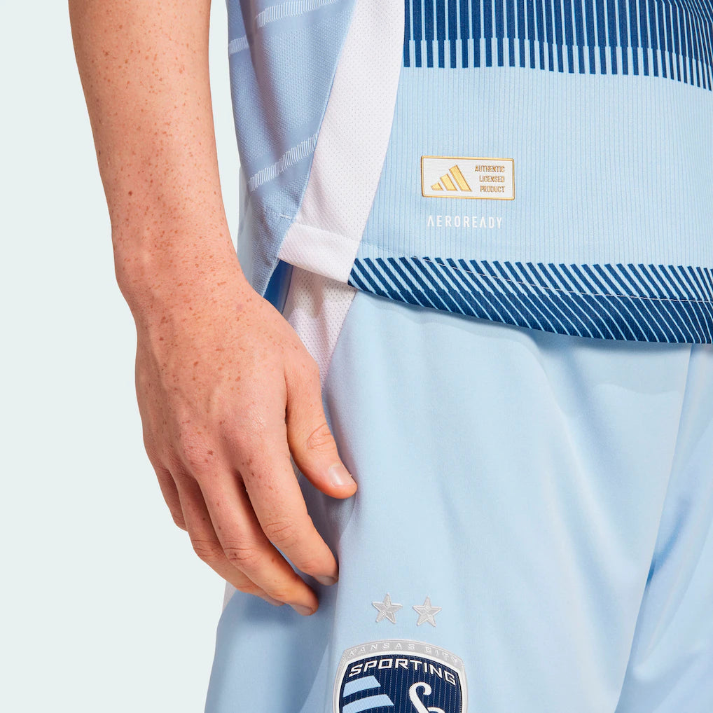 Sporting Kansas City adidas 2025 One KC On-Field Authentic Jersey - Light Blue