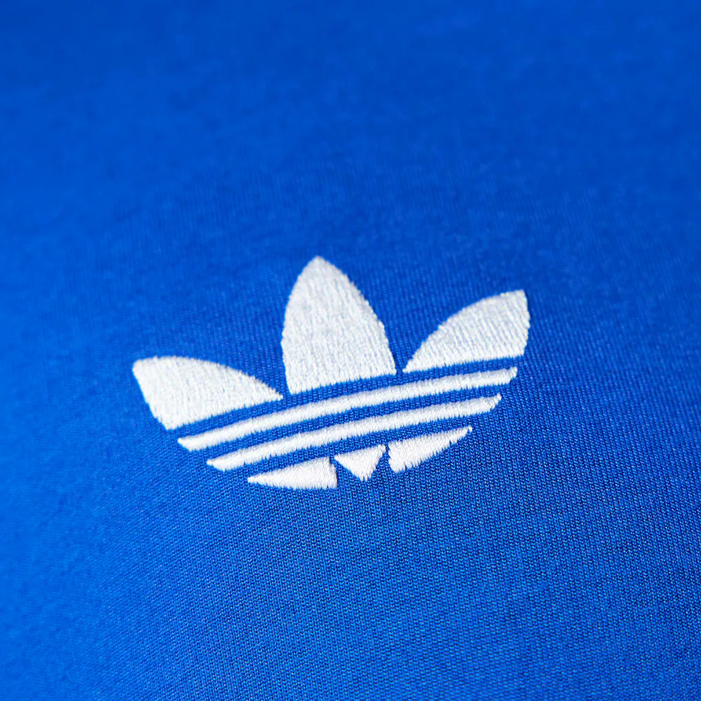 Manchester United x George Best adidas Originals Lifestyler Long Sleeve Jersey - Blue