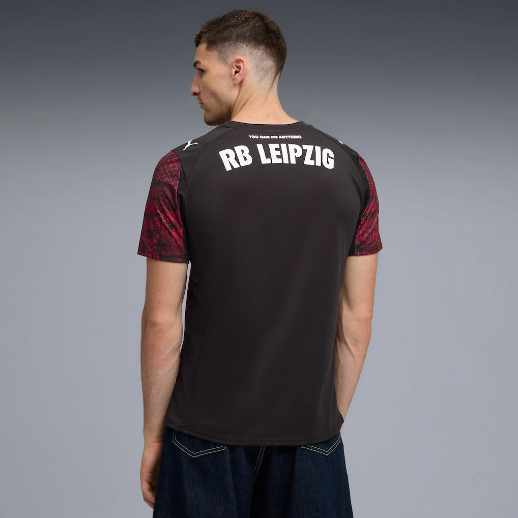 RB Leipzig Puma 2025/26 Away Replica Jersey - Black