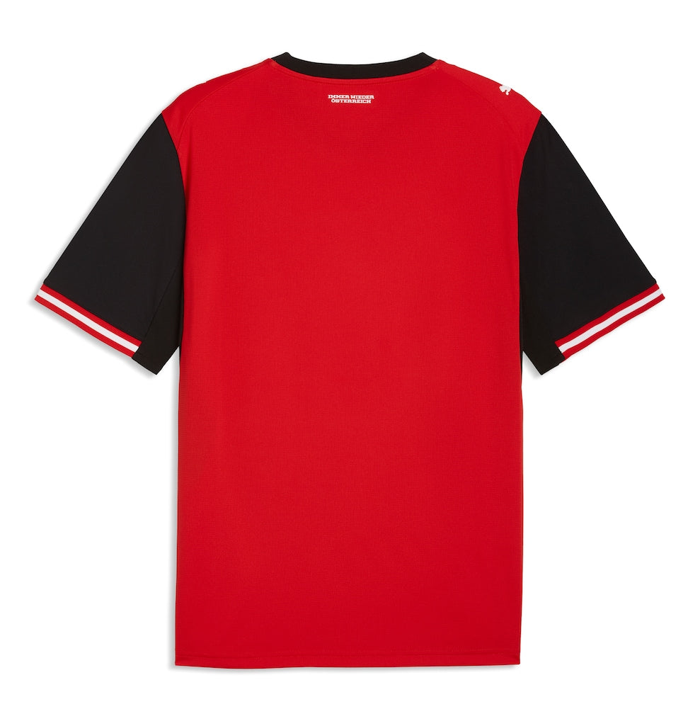 Austria National Team Puma 2026 Home Replica Jersey - Red