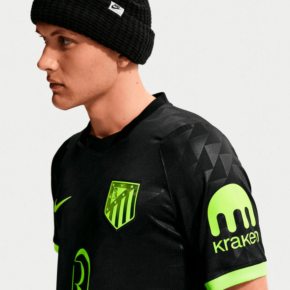 Atletico de Madrid Nike 2026/27 Away Stadium Replica Jersey - Black
