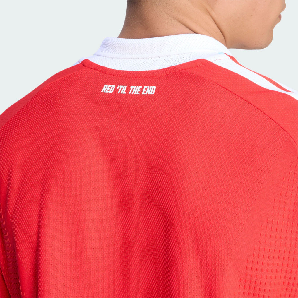 Chicago Fire adidas 2026 Forever Red On-Field Authentic Patch Jersey - Red