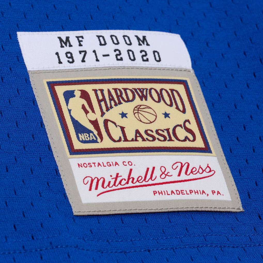 MF DOOM x NY Knicks x Mitchell & Ness A New York Story Fashion Jersey - Blue
