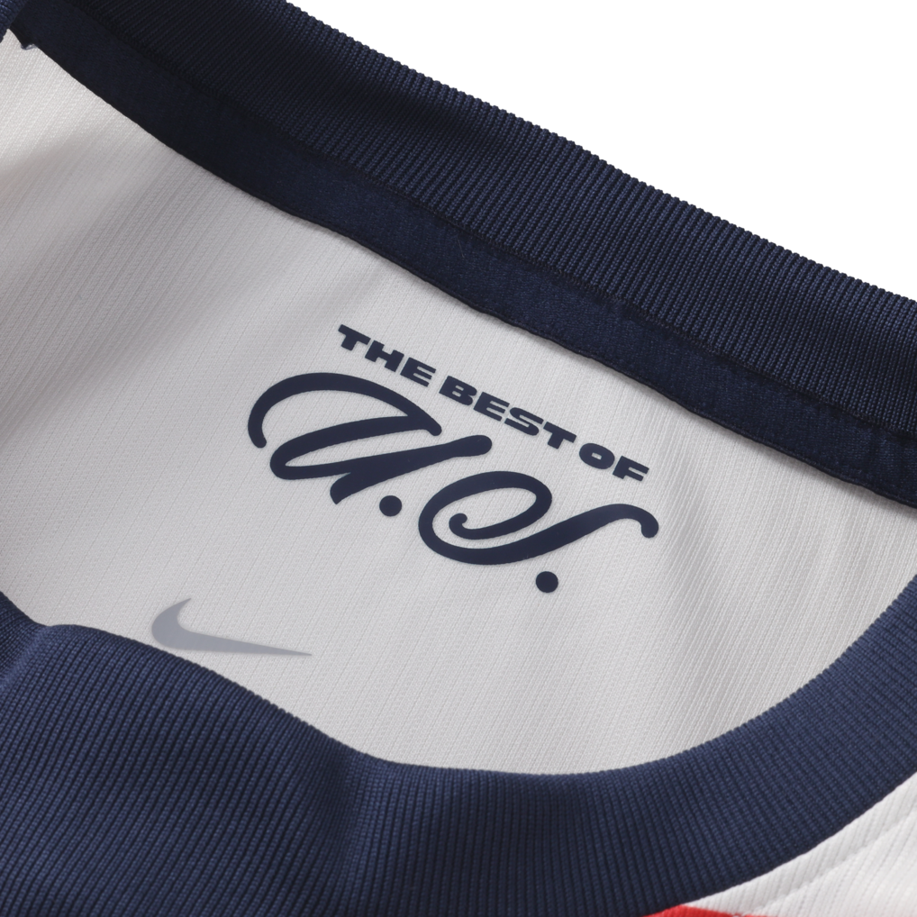 Giovanni Reyna USMNT Nike Women's 2026 Home Stadium Replica Jersey - White
