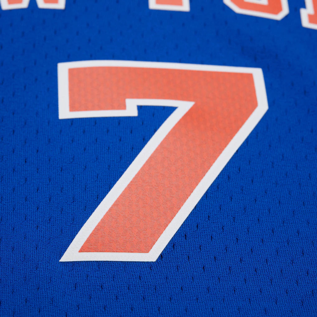Carmelo Anthony New York Knicks Mitchell & Ness 2010/11 Swingman Jersey - Blue