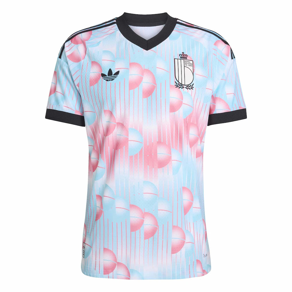 Belgium National Team adidas 2026 Away On-Field Authentic Jersey - Light Blue