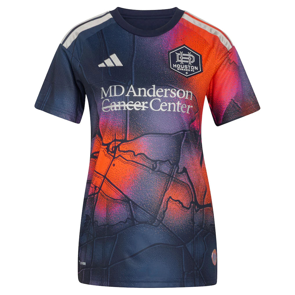 Houston Dynamo FC adidas Women's 2026 Mission Control Replica Jersey - Blue